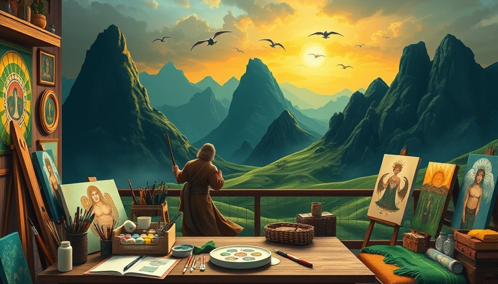 Where to Buy Premium Paint by Numbers Kits from The Lord of the Rings with Free Shipping in the USA