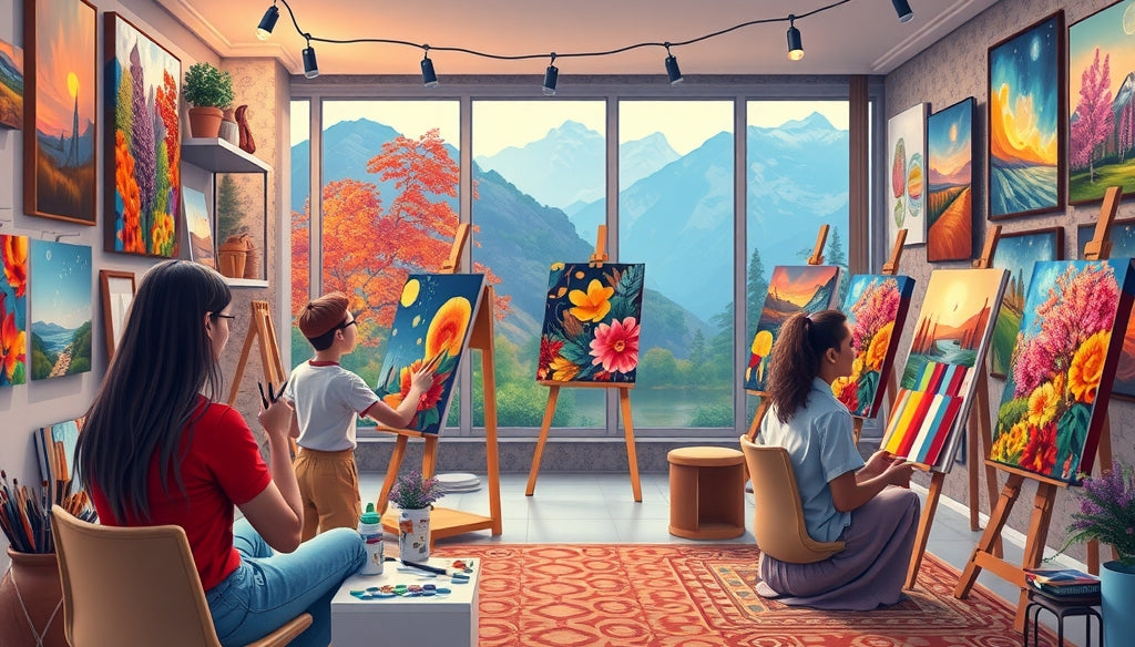 Discover the Best Paint by Numbers Kits for Adults in the US to Unwind and Relieve Stress