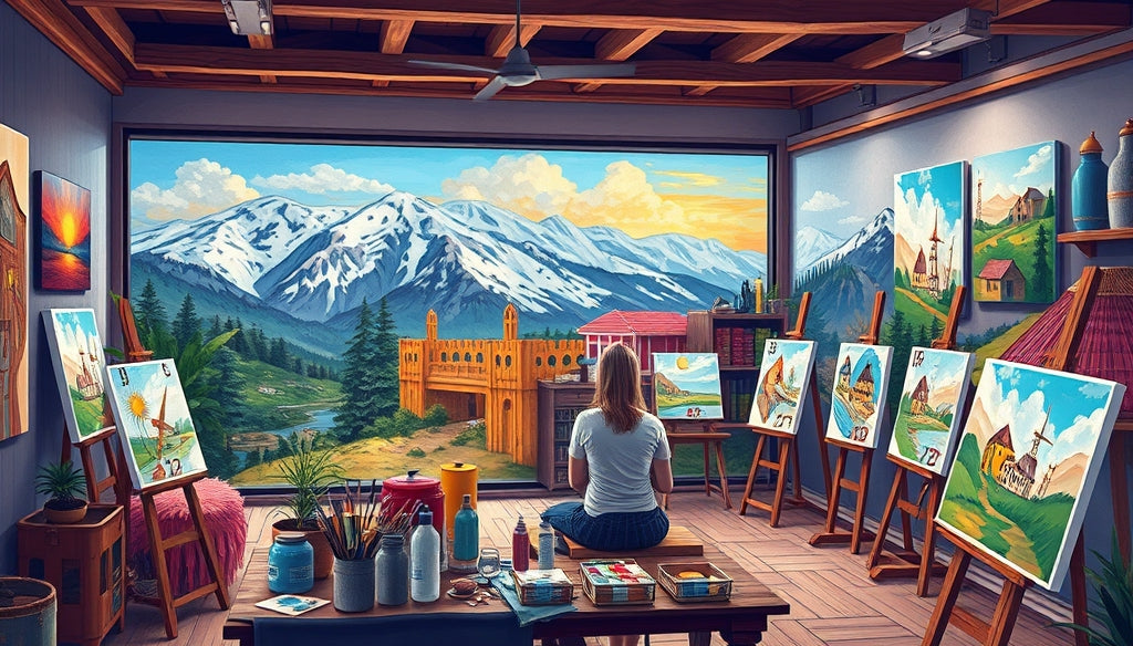 Discover the Best Paint by Numbers Kits for Adults in the US: Relaxation Awaits
