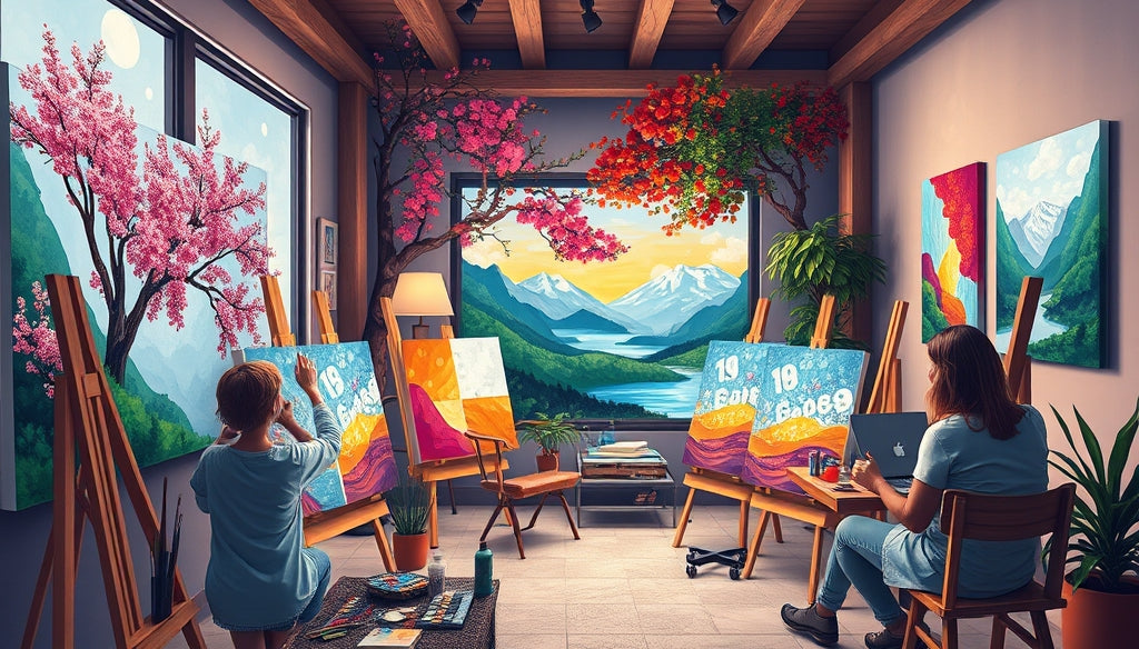 Top 5 Cheap Paint by Numbers Kits for Beginners That Offer Stress Relief and Fun