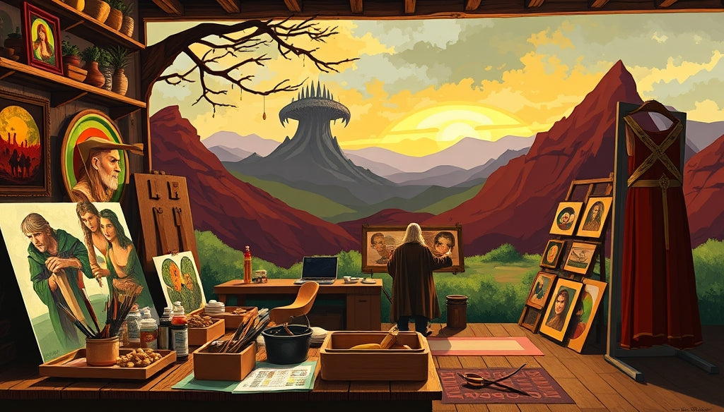 Discover the Best Paint by Numbers Kits for Adults Inspired by The Lord of the Rings