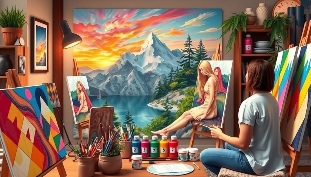 Unlock Your Creativity: The Best Paint by Numbers Kits for Adults in the US to Relieve Stress