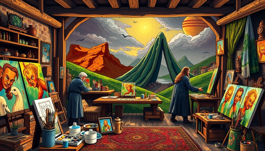 Discover the Best Paint by Numbers Kits for Adults Inspired by The Lord of the Rings