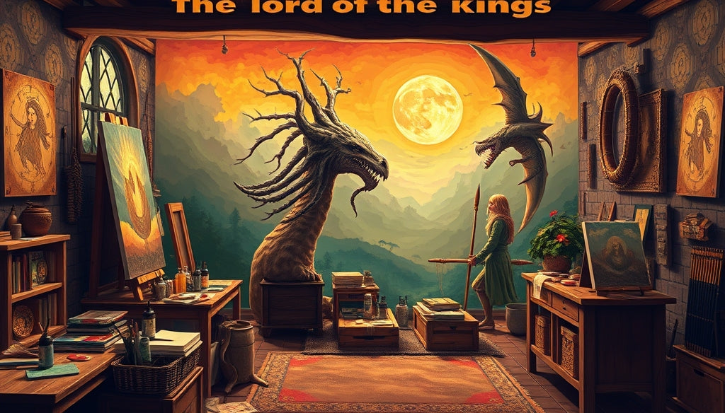 Discover the Best Paint by Numbers Kits for Adults Featuring The Lord of the Rings