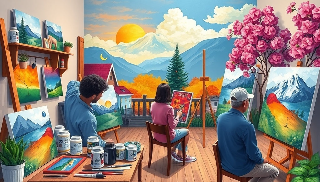 Discover the Best Paint by Numbers Kits for Adults: Unwind and Create ...