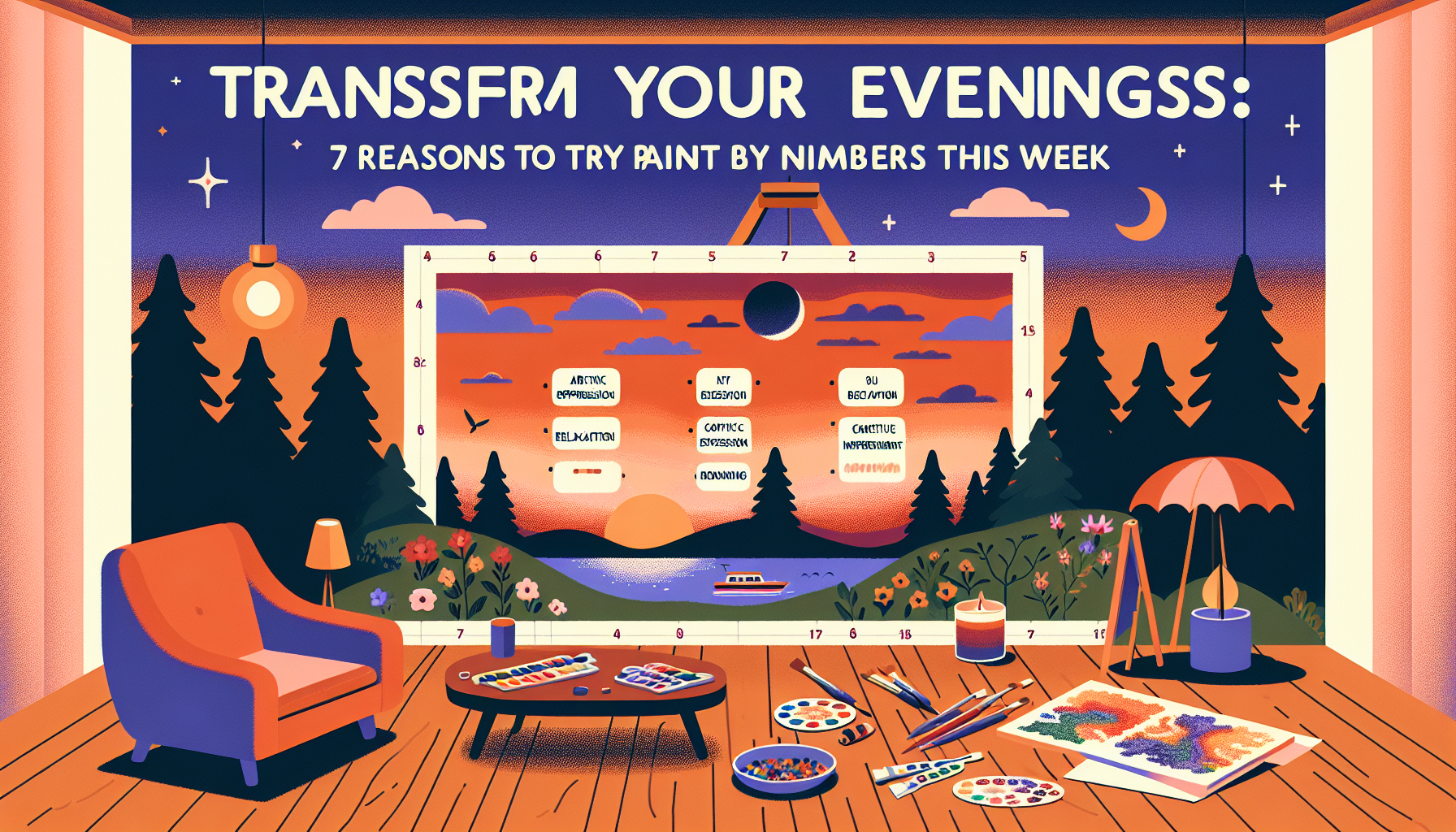 Transform Your Evenings 7 Reasons to Try Paint by Numbers This Week