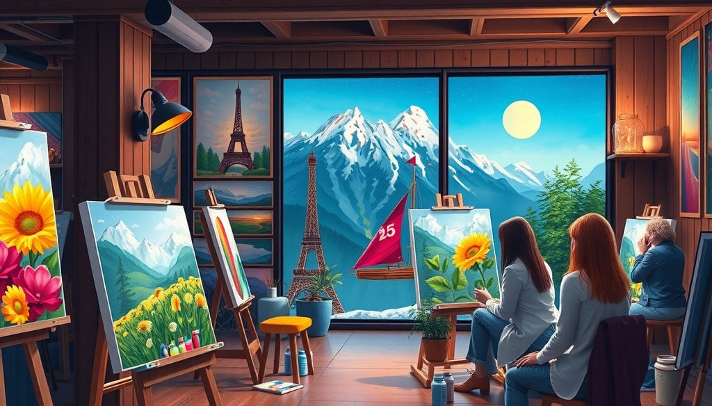 Discover the Best Paint by Numbers Kits for Adults: Unwind and Create ...