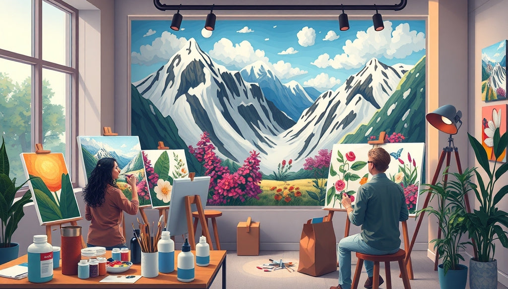 Discover the Best Paint by Numbers Kits for Adults to Relieve Stress and Unleash Creativity