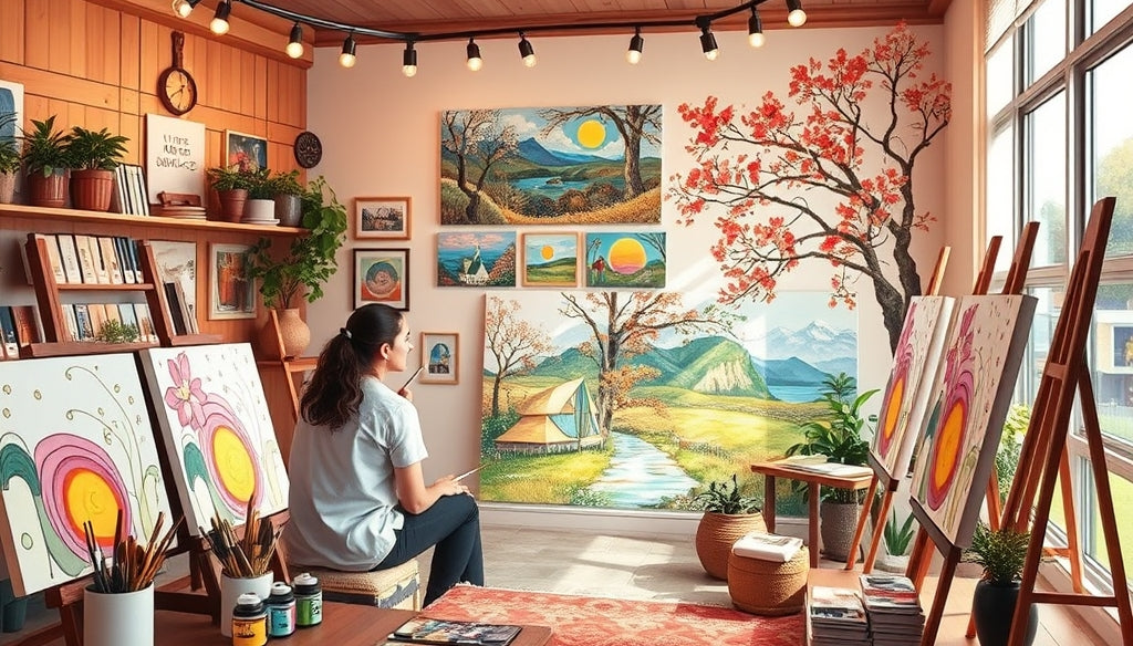 Where to Buy Premium Paint by Numbers Kits in the US with Free Shipping
