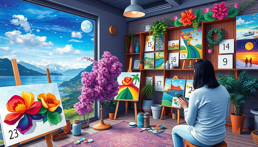 Discover the Best Paint by Numbers Kits for Adults in the US to Unleash Your Creativity and Relax