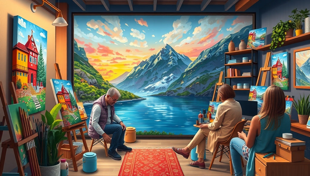 Discover the Best Paint by Numbers Kits for Adults in the US: Unwind a ...