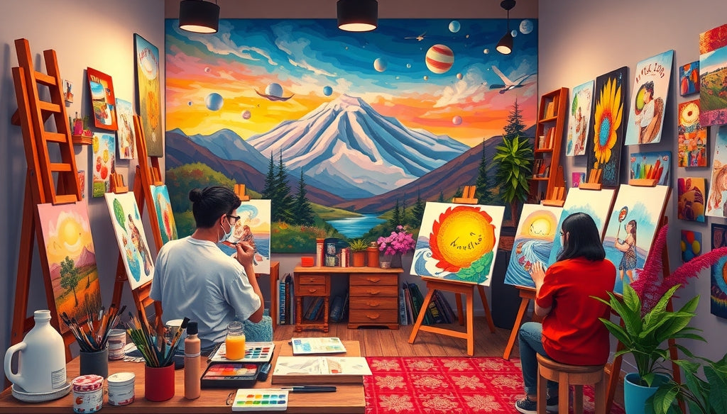 Discover the Best Paint by Numbers Kits for Adults in the US to Unwind ...
