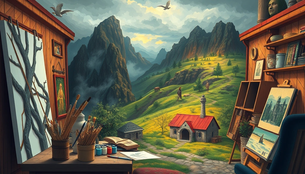 Where to Buy High-Quality Paint by Numbers Kits from The Lord of the Rings with Free Shipping in the USA