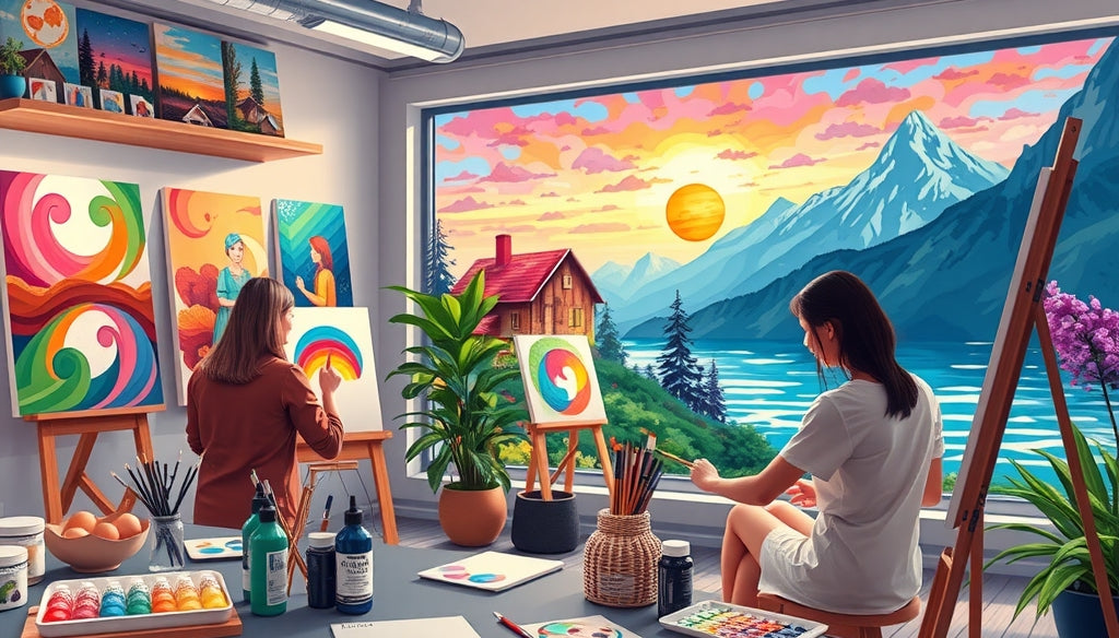 Discover the Best Paint by Numbers Kits for Adults in the US to Unwind and Relax