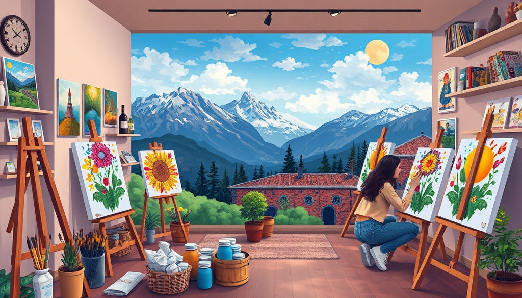 Discover the Best Paint by Numbers Kits for Adults in the US to Unwind and Create