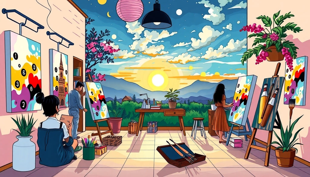 Discover the Best Paint by Numbers Kits for Adults in the US: Unwind with Artful Relaxation