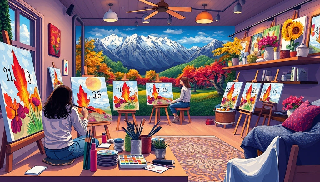 How to Buy Premium Paint by Numbers Kits with Free Shipping in the USA for a Stress-Free Hobby