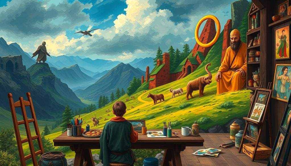 Where to Buy Premium Paint by Numbers Kits with Free Shipping for The Lord of the Rings Fans
