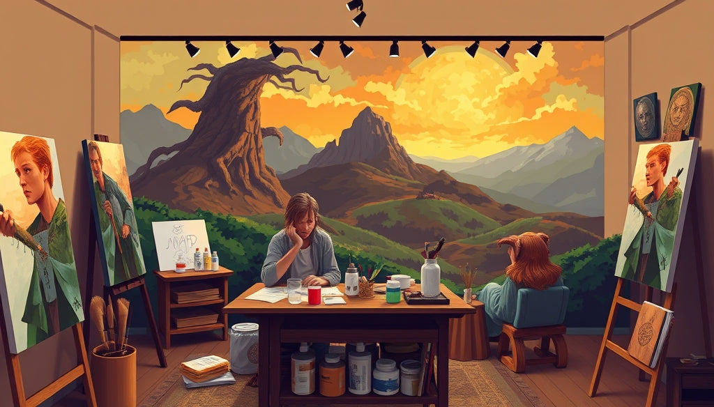 Discover the Best Paint by Numbers Kits for Adults Featuring The Lord of the Rings