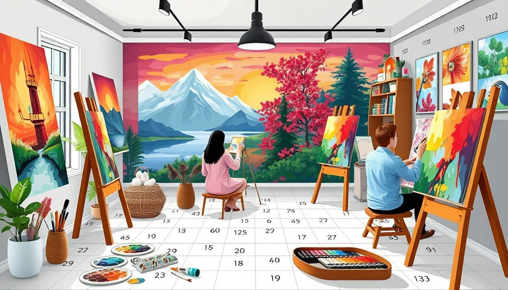 Discover the Best Paint by Numbers Kits for Adults in the US: A Relaxi ...