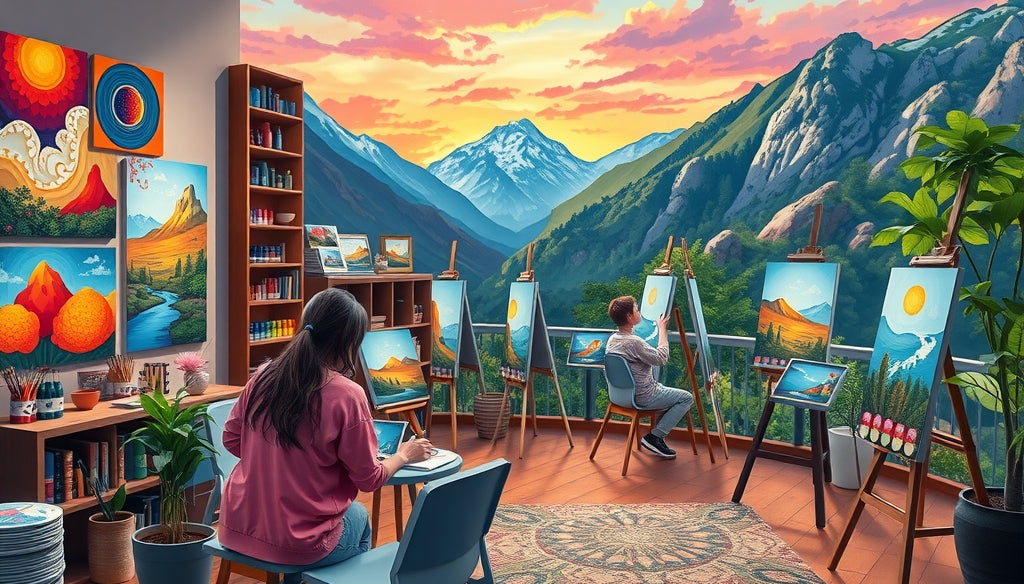 Discover the Best Paint by Numbers Kits for Adults in the US to Relieve Stress and Unleash Your Creativity