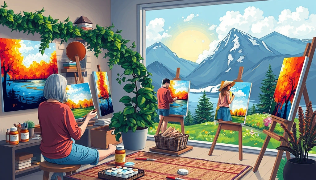 Where to Buy Premium Paint by Numbers Kits in the US: Your Guide to Unwinding with Art