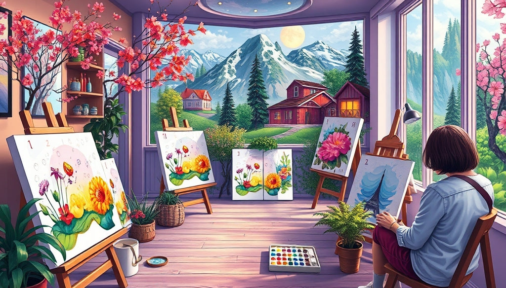 Discover the Best Paint by Numbers Kits for Adults in the US: Unleash ...
