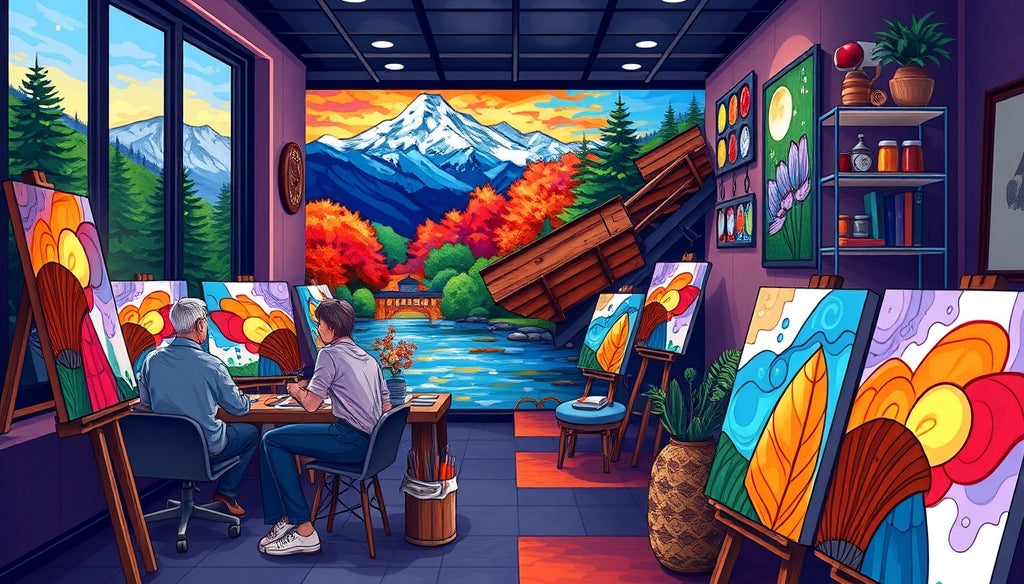 Discover the Best Paint by Numbers Kits for Adults in the US: Your Guide to Relaxation and Creativity