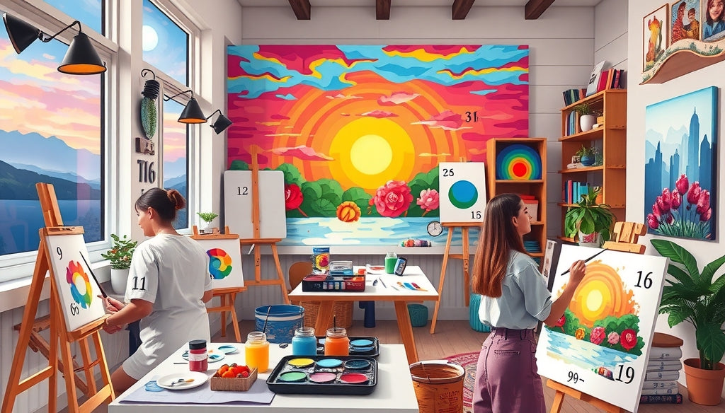 Discover the Best Paint by Numbers Kits for Adults in the US to Relax and Unwind