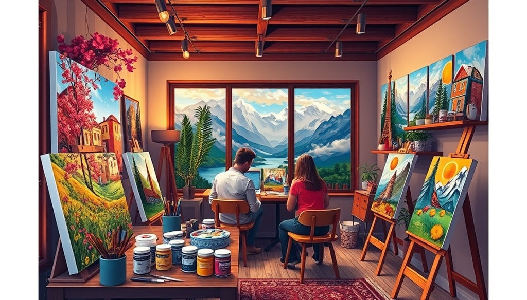 Create Unique Memories: Buy Custom Paint by Numbers Kits for Couples and Enjoy Quality Time Together