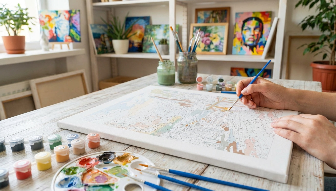 Ready for a Challenge? Advanced Paint by Numbers Kits with Fine Detail ...