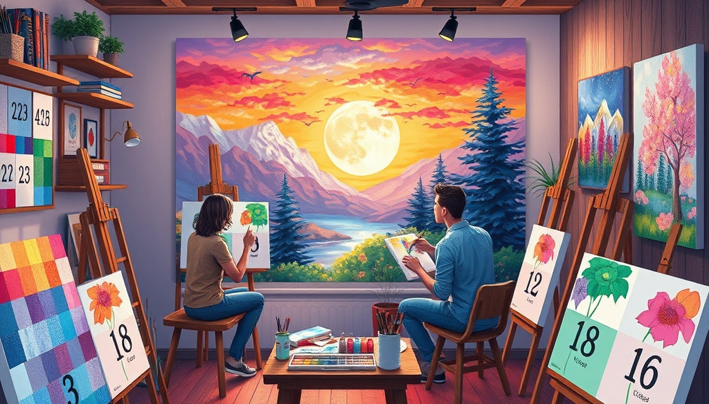 Discover the Best Paint by Numbers Kits for Adults in the US: Relax and Unwind