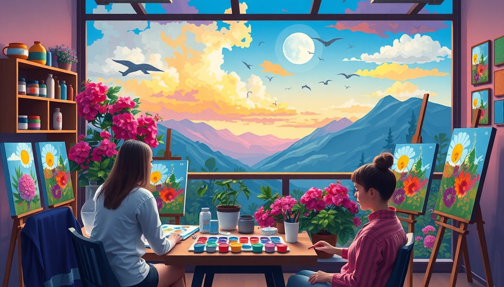 Discover the Best Paint by Numbers Kits for Adults: Relax and Unleash Your Creativity with Stress-Relief Techniques