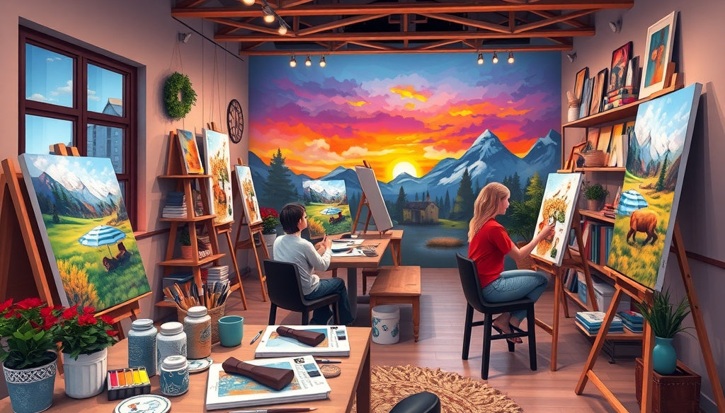 Discover the Best Paint by Numbers Kits for Adults: Relaxation and Creativity Await