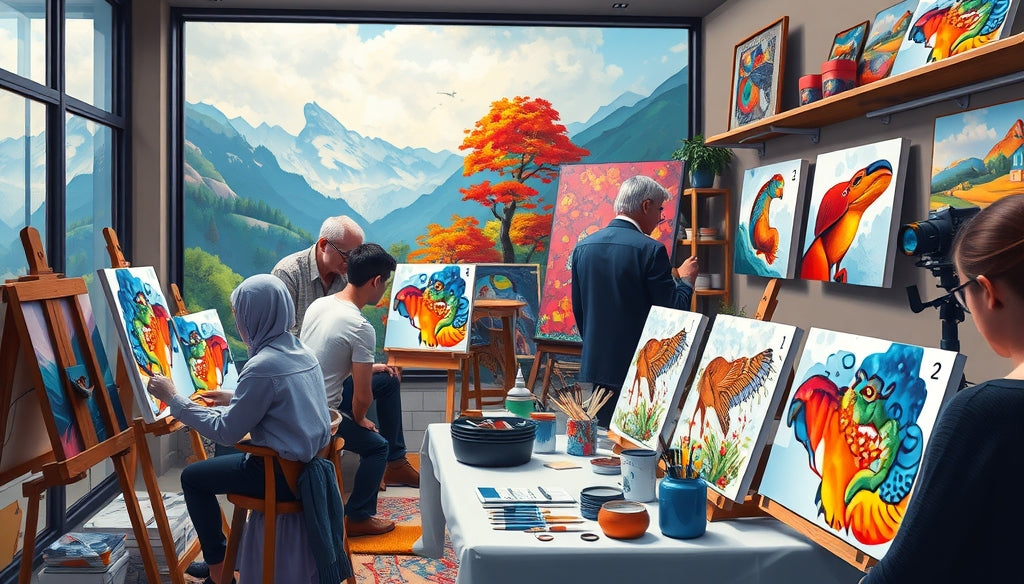 Unlock Your Creativity: The Best Paint by Numbers Kits for Adults in the US