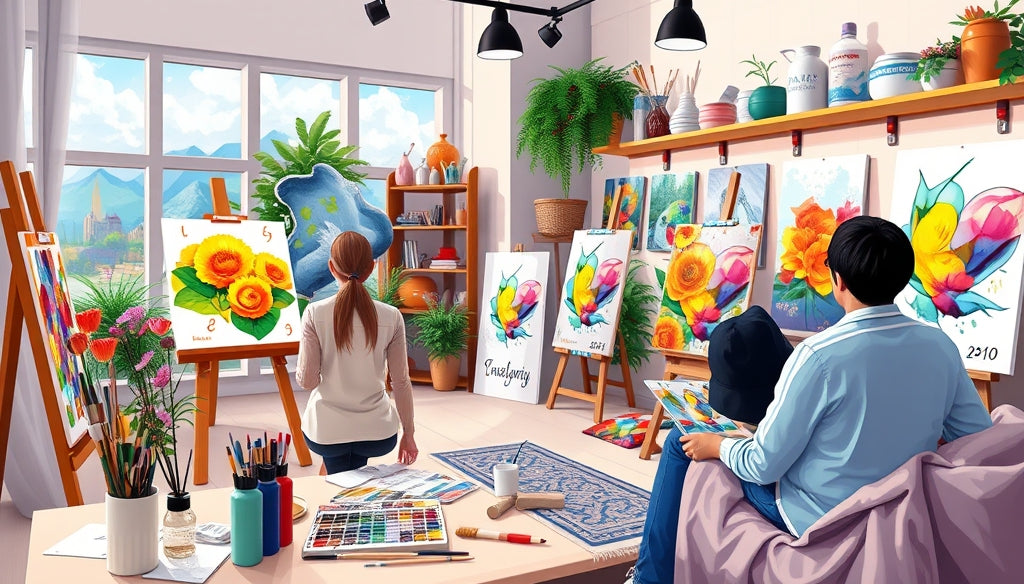Discover the Best EasytoUse Paint by Numbers Kits for Seniors