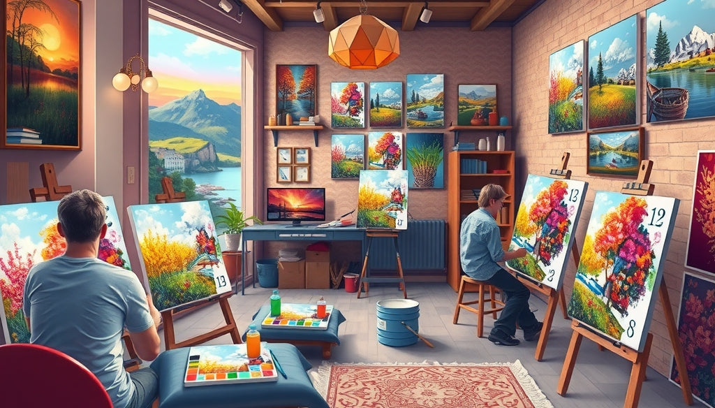 Discover the Best Paint by Numbers Kits for Adults to Relieve Stress and Unleash Creativity