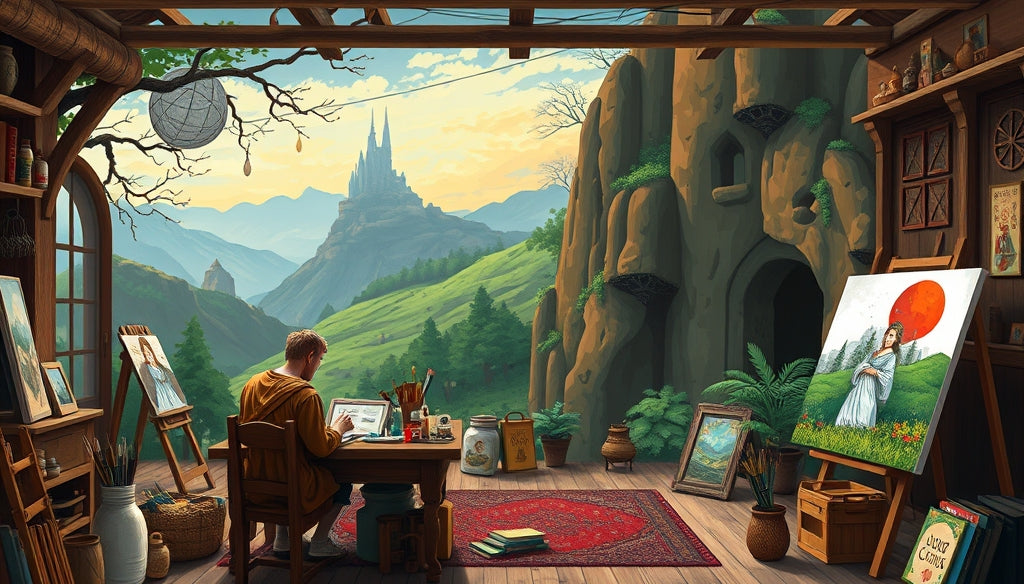 Discover the Best Paint by Numbers Kits for Adults Featuring Famous Lord of the Rings Artwork