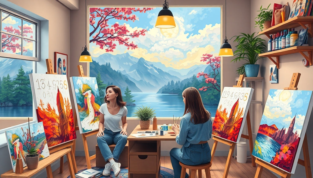 Discover the Best Paint by Numbers Kits for Adults in the US: Unlock Your Creative Relaxation Today!