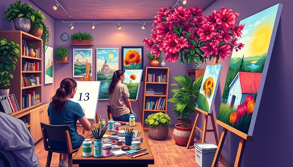 Discover the Best Paint by Numbers Kits for Adults in the US to Unleash Your Creativity