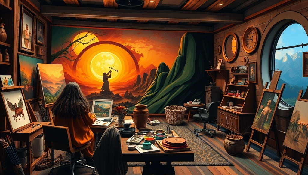 Discover the Best Paint by Numbers Kits for Adults Inspired by The Lord of the Rings