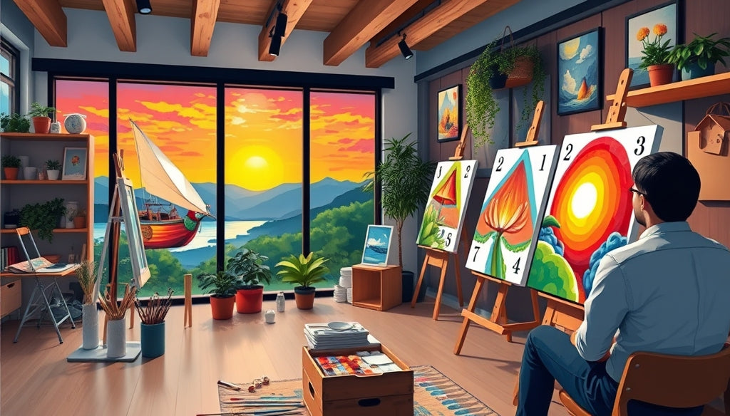 Discover the Best Paint by Numbers Kits for Adults in the US to Relieve Stress and Unleash Your Creativity