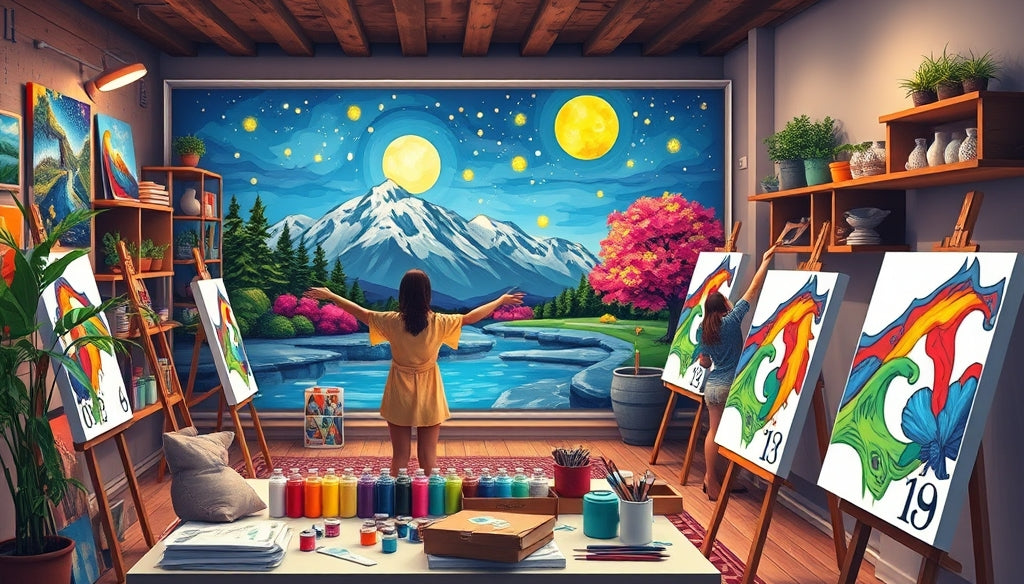 Discover the Best Paint by Numbers Kits for Adults in the US That Will ...