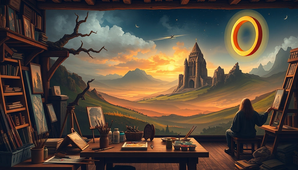 Unlock Your Creativity: Buy Premium Paint by Numbers Kits with Free Shipping for 'The Lord of the Rings' Fans