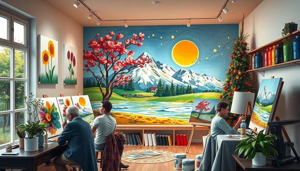 Discover the Best Paint by Numbers Kits for Adults in the US to Unleash Your Creativity