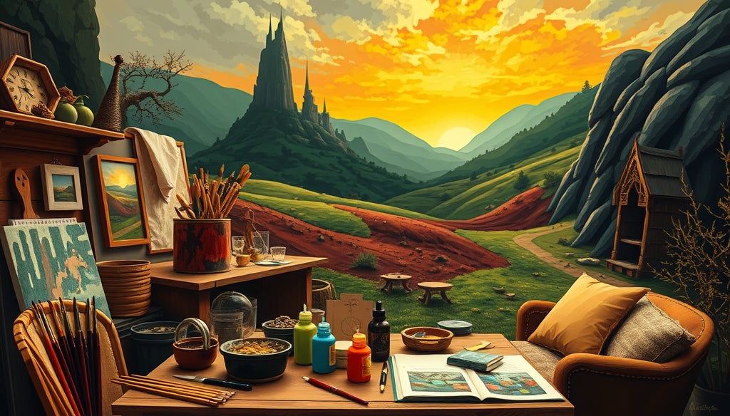 Discover the Best Paint by Numbers Kits for Adults: Unleash Your Inner Artist with Lord of the Rings Inspirations