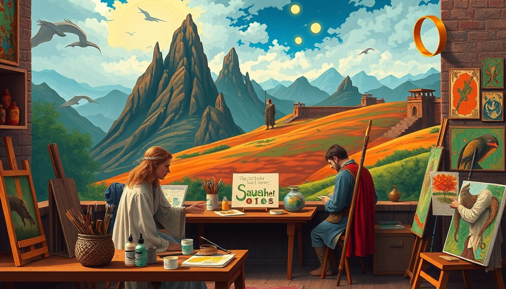Buy High-Quality Lord of the Rings Paint by Numbers Kits Online with Free Shipping USA
