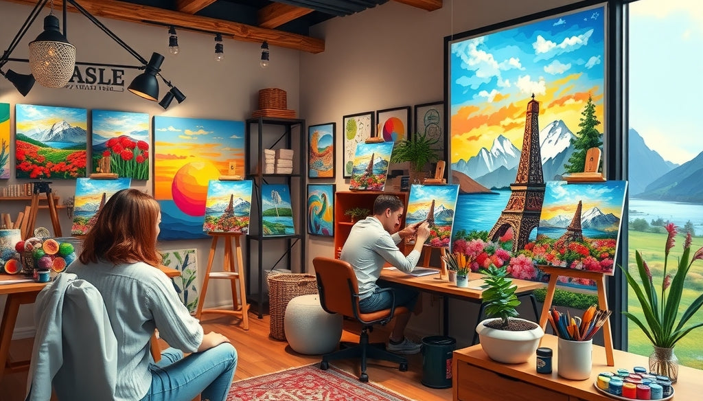 Discover the Best Paint by Numbers Kits for Adults in the US to Unleash Your Creativity and Find Relaxation