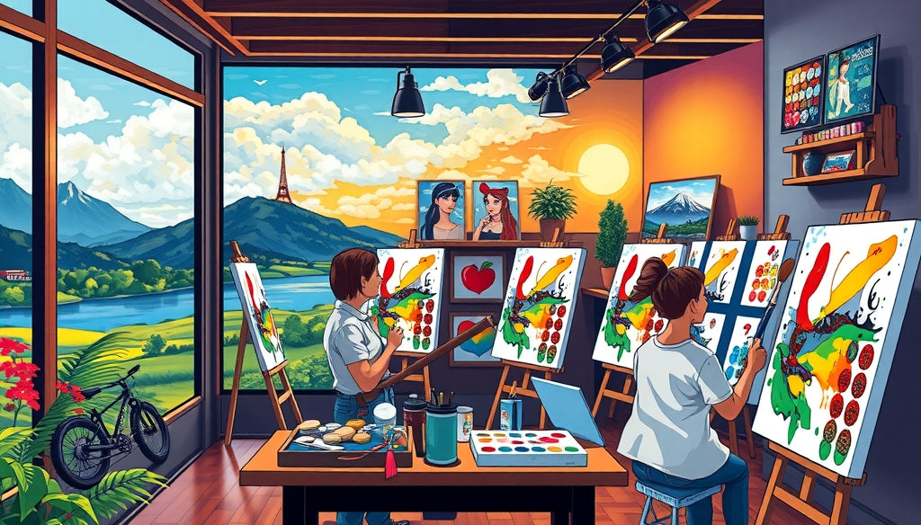 Discover the Best Paint by Numbers Kits for Adults in the US to Unwind and Create