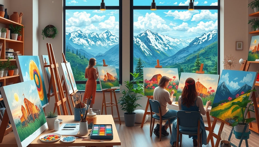 Discover the Best Paint by Numbers Kits for Adults in the US to Relieve Stress and Unleash Creativity